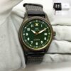 IWC Pilot Spitfire IW326806 39MM Green Dial Bronze Box Paper