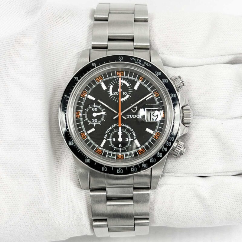 Tudor Big Block Monte Carlo 9420/0 40MM Black Dial Stainless Steel