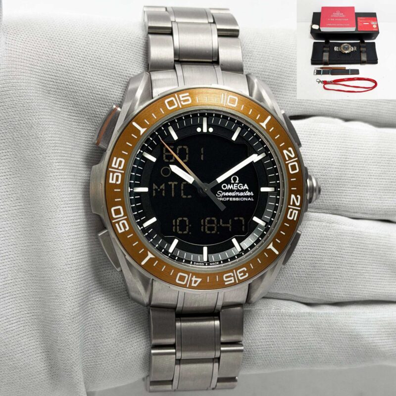 2022 Omega Speedmaster X-33 Marstimer 318.90.45.79.01.003 45MM Titanium B/p