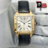 2022 Cartier Santos Dumont WGSA0032 33.9MM Silver Dial Rose Gold Box Paper