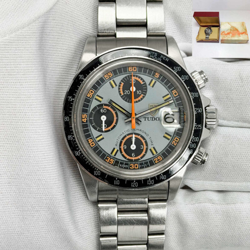 Tudor Big Block Monte Carlo 9420/0 40MM Blue Dial Stainless Steel Box