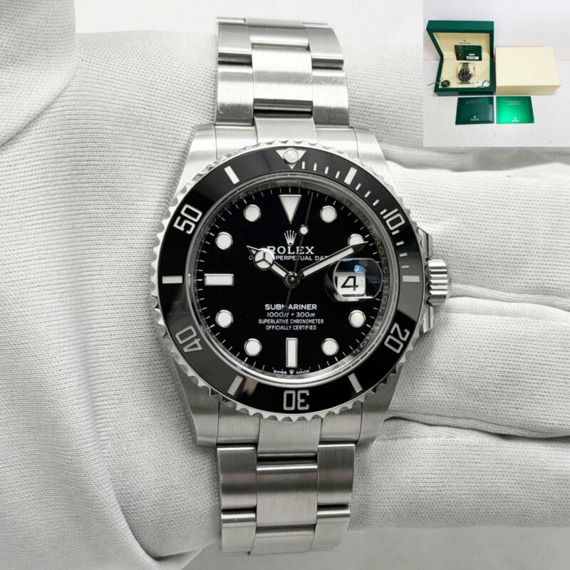 2022 Rolex Submariner Date 126610LN 40MM Black Dial Oyster Steel Box Paper