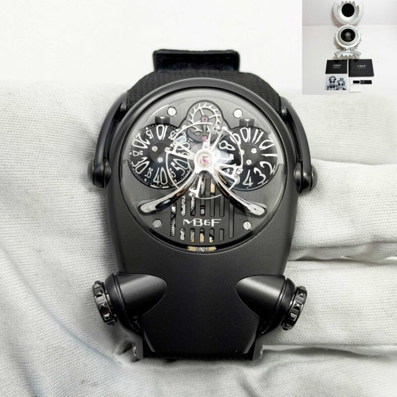 2023 Mb&f Horological Machine HM10 Dark Bulldog 54X45MM Black Titanium Box Paper