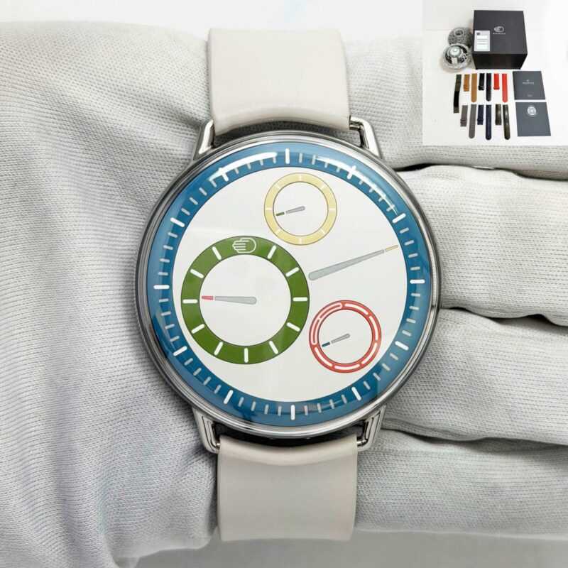 Ressence Type 1 Multi-Color 42.7MM White Dial Titanium Box Paper