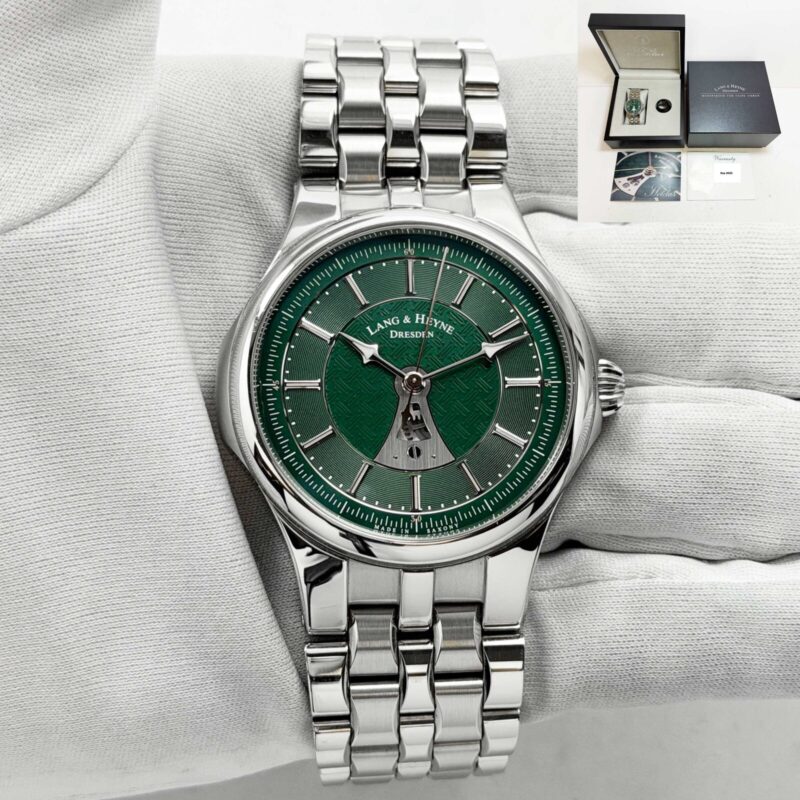 2023 Lang & Heyne Hektor Dark Green 40MM Steel Box Paper