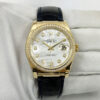 2006 Rolex Datejust 116188 36MM Mop Diamond Dial 18K Yellow Gold D-Serial