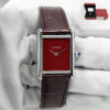 Cartier Tank Must Large WSTA0054 37.7X25.5MM Burgundy Steel Box Paper