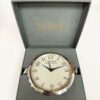 New 2026 F.p. Journe Souverain Desk Clock 126MM White Dial Stainless Steel