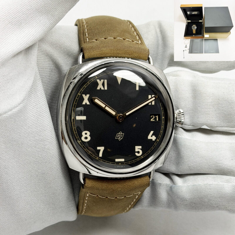 Panerai Radiomir California PAM00424 47MM Black California Dial Steel Box Paper