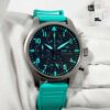 2022 IWC Pilot Mercedes-Amg Petronas Chrono IW388108 41MM Black Titanium B/p