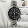 1993 Omega Speedmaster Reduced 3510.50.00 39MM Black Steel Box Paper