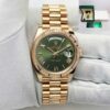 2024 Rolex Day-Date 228235 40MM Olive Green 18K Everose Gold Box Paper