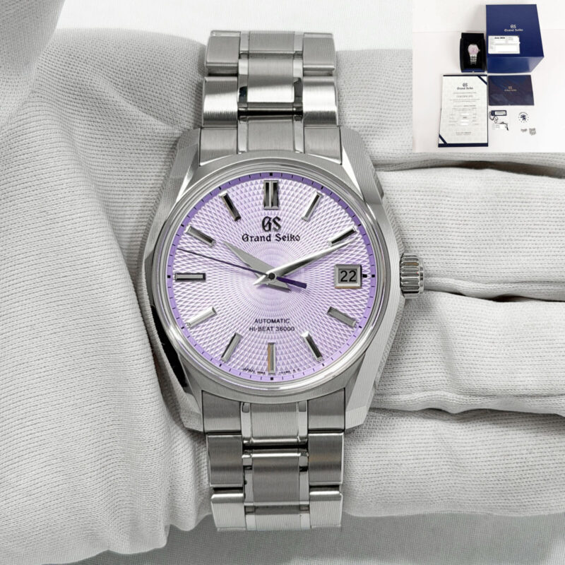 2024 Grand Seiko Heritage Collection SBGH337 40MM Purple Steel Box Paper