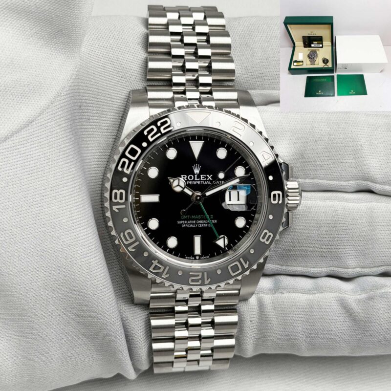 Lnib 2026 Rolex GMT-Master II Bruce Wayne 126710GRNR 40MM Black Jubilee Steel B/p
