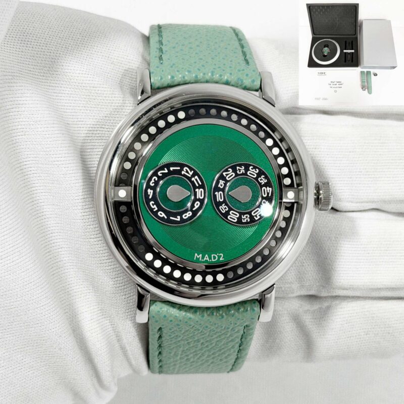 M.a.d. Editions Mb&f M.A.D.2 Green 42MM Green Dial Stainless Steel Box Papers