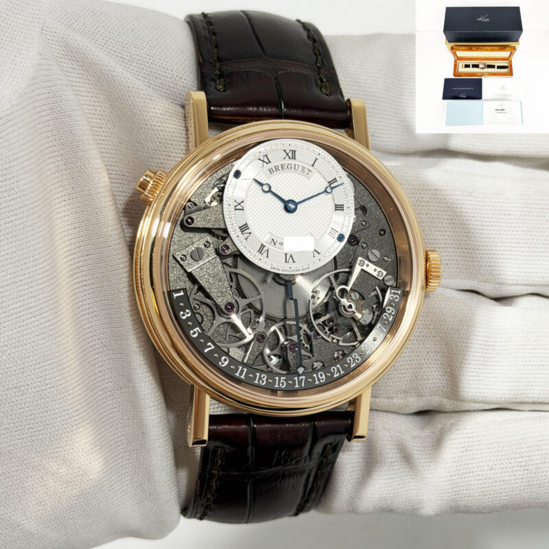 2021 Breguet Tradition Quantieme Retrograde 7597BR 40MM Skeleton Rg Box Paper