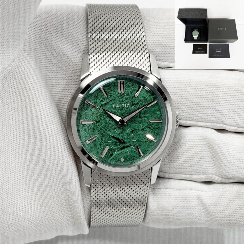 2024 Baltic Prismic Stone Green Jade New York Edition 36MM Green Steel B/p