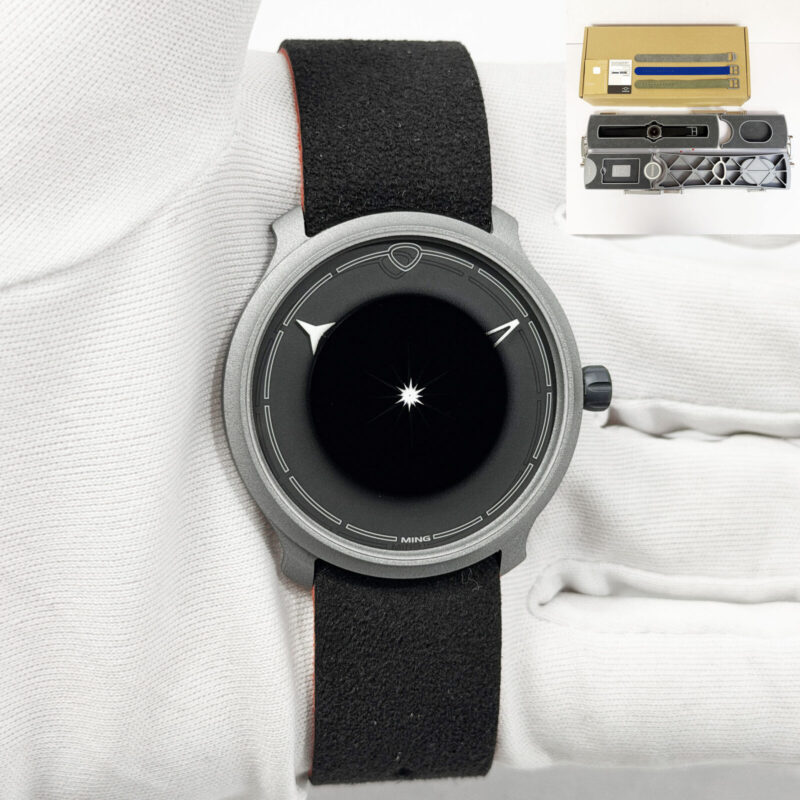 Lnib 2026 Ming Lightweight LW.01M 38MM Black Magnesium Alloy B/p