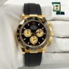 2024 Rolex Daytona Paul Newman 126518LN 40MM Black Oysterflex 18K Yg B/p