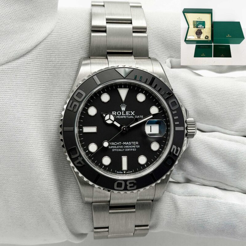 2025 Rolex Yacht-Master 226627 42MM Black Titanium Box Paper