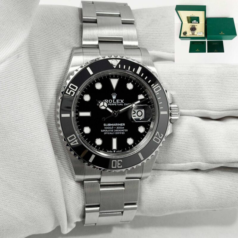 2025 Rolex Submariner 126610LN 41MM Black Steel Oyster Box Paper