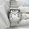 Cartier Santos De Cartier Large WSSA0018 39MM Silver Dial Steel Paper