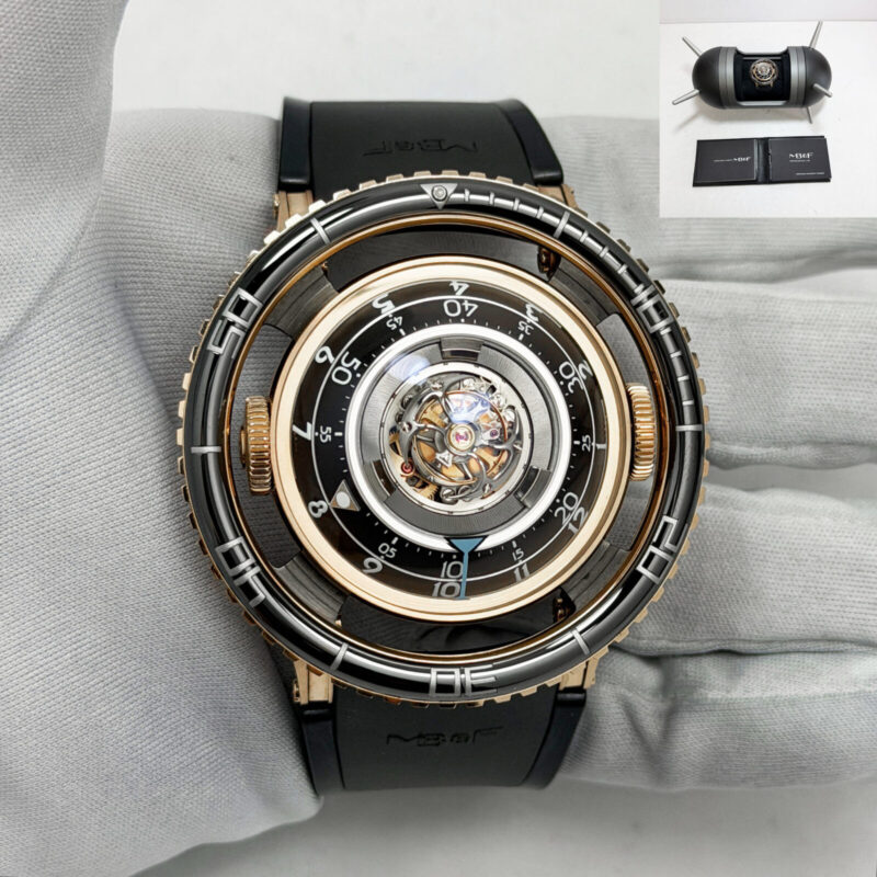 2017 Mb&f Horological Machine HM7 Aquapod 53MM Black 18K Rose Gold B/p