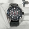 2022 Tag Heuer Carrera Calibre Heuer 02 Chrono CBG2A10 45MM Black Steel B/p