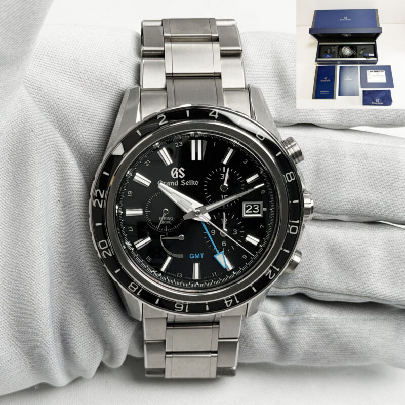 2023 Grand Seiko Evolution 9 Collection SBGC251 45MM Black Titanium Box Paper