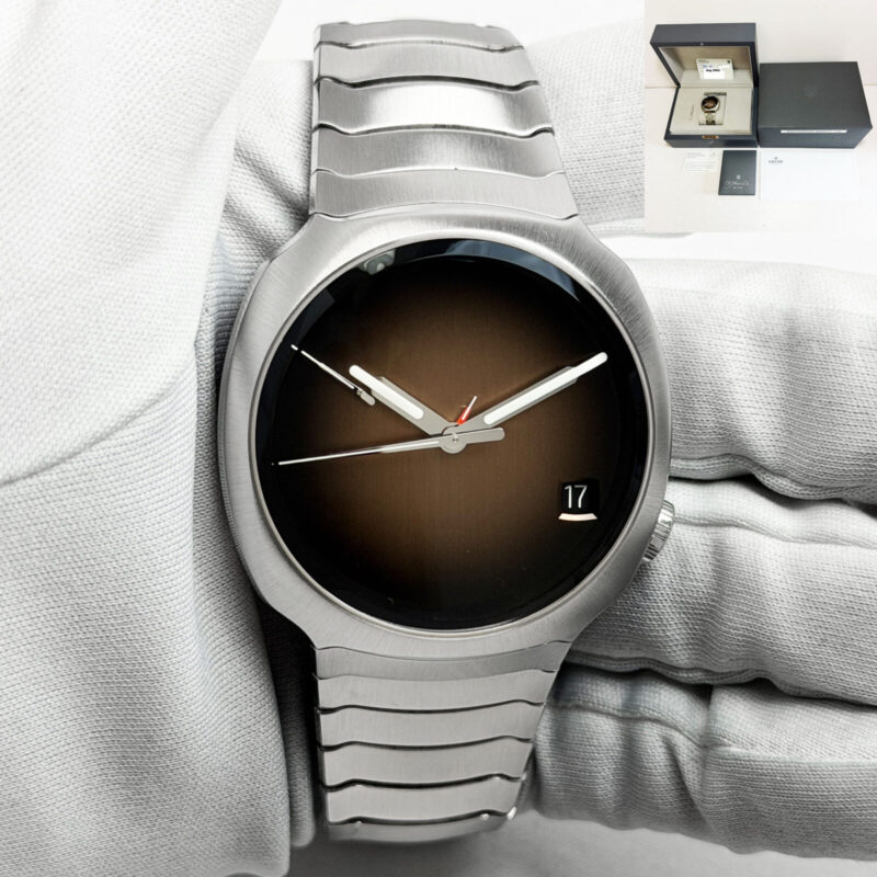2024 H.moser & Cie. Streamliner Perpetual Calendar 6812-1201 42MM Brown B/p