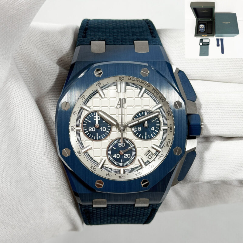 Audemars Piguet Royal Oak Offshore 26420CD 43MM White Ceramic Box Paper