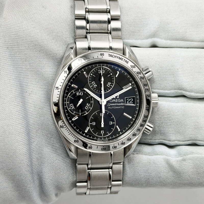 Omega Speedmaster Date Chronograph 3513.50.00 39MM Black Dial Steel