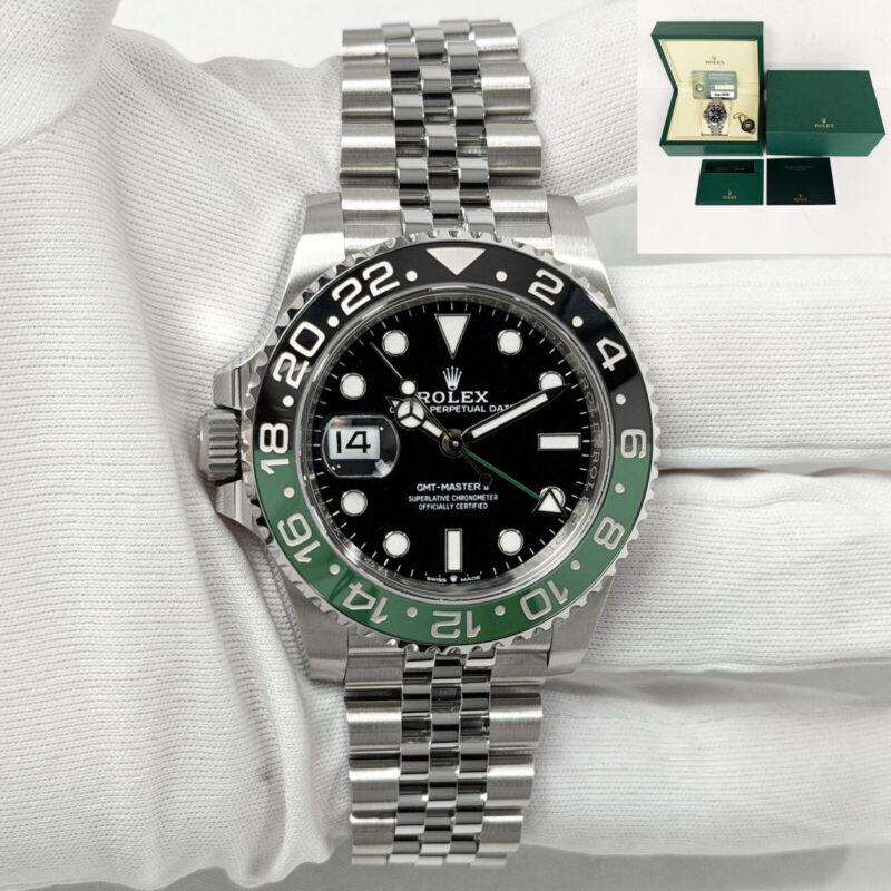 New 2026 Rolex GMT-Master II Sprite Lefty 126720VTNR 40MM Black Jubilee B/p