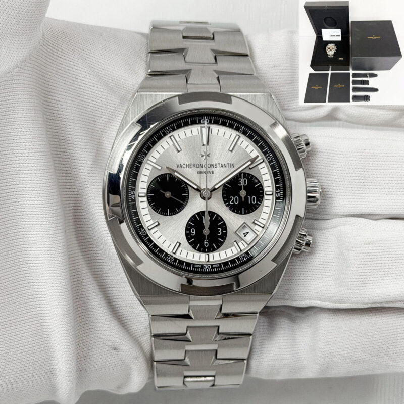 2023 Vacheron Constantin Overseas Panda Chrono 5500V/110A-B686 42.5MM Silver B/p