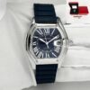 Cartier Roadster Large WSRD0014 39MM Blue Steel Box Paper