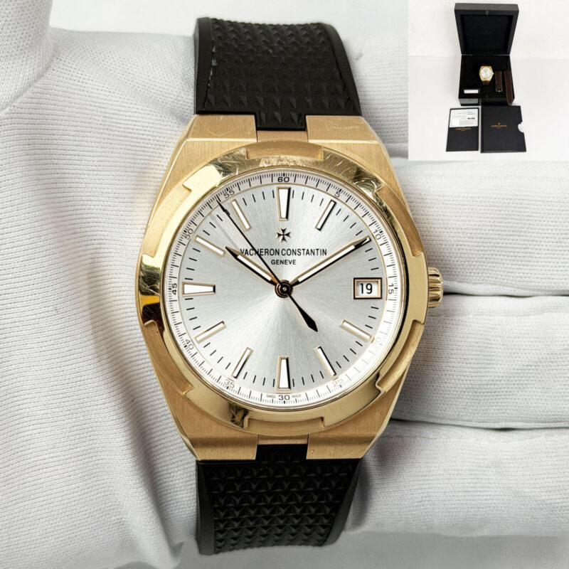 2022 Vacheron Constantin Overseas 4500V/000R-B127 41MM Silver Dial 18K Rg B/p