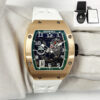 2012 Richard Mille RM010 Le Mans 39.3MM Skeleton Dial 18K Rose Gold B/p