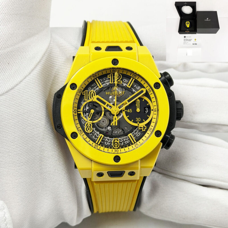 2022 Hublot Big Bang Unico 441.CY.471Y.RX 42MM Skeleton Ceramic Box Paper