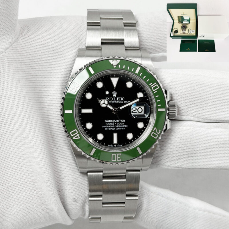 Lnib 2025 Rolex Submariner Date Starbucks MK2 126610LV 41MM Black Steel B/p