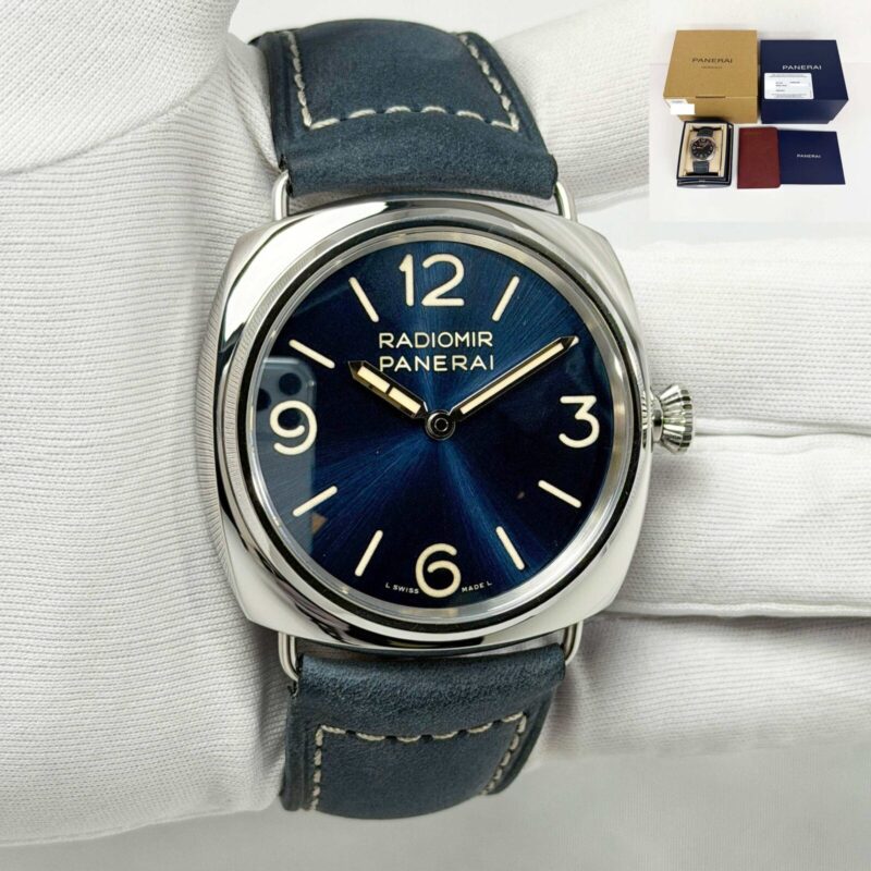 2026 Panerai Radiomir PAM01383 45 Blue Steel Box Paper