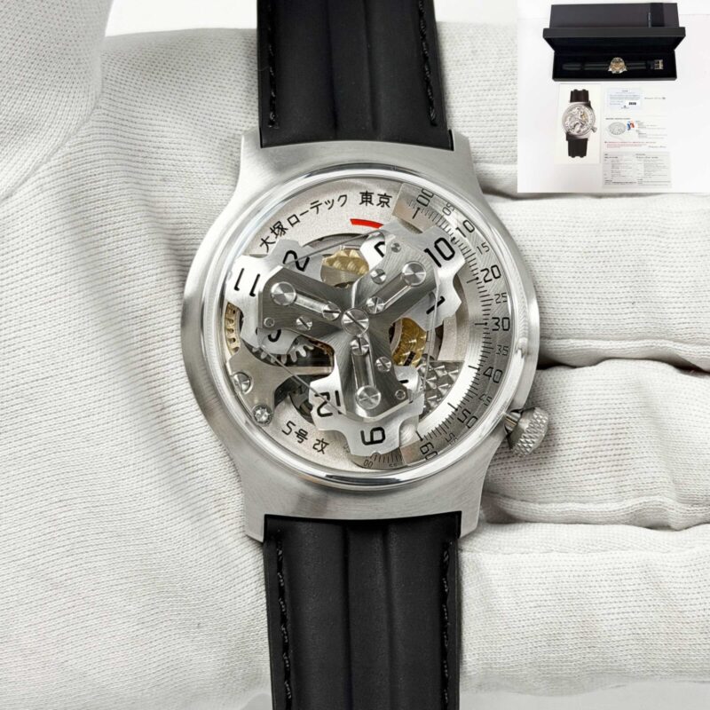 New 2026 Otsuka Lotec No. 5 Kai 40.5MM Skeleton Dial Steel Box Paper