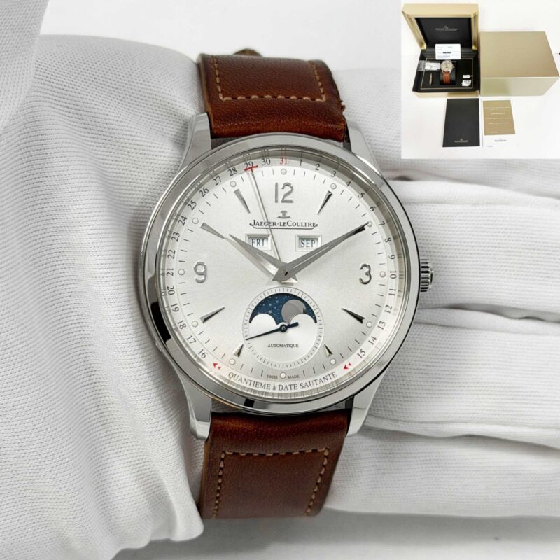 2023 Jaeger-Lecoultre Master Calendar Q4148420 40MM Silver Steel Box Paper