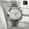 Omega Speedmaster Triple Date 3521.30 39MM Silver Dial Steel B/p Service Card