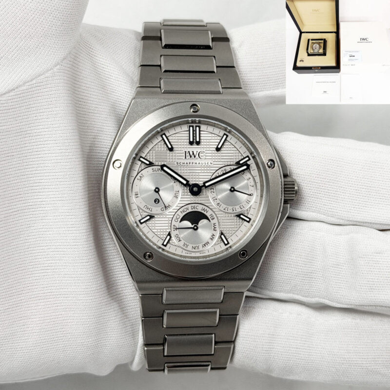 2026 IWC Ingenieur Perpetual Calendar IW344904 41MM Grey Titanium B/p