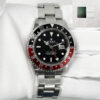 2008 Rolex GMT-Master II Coke 16710 40MM Black Steel Service Card Z-Serial