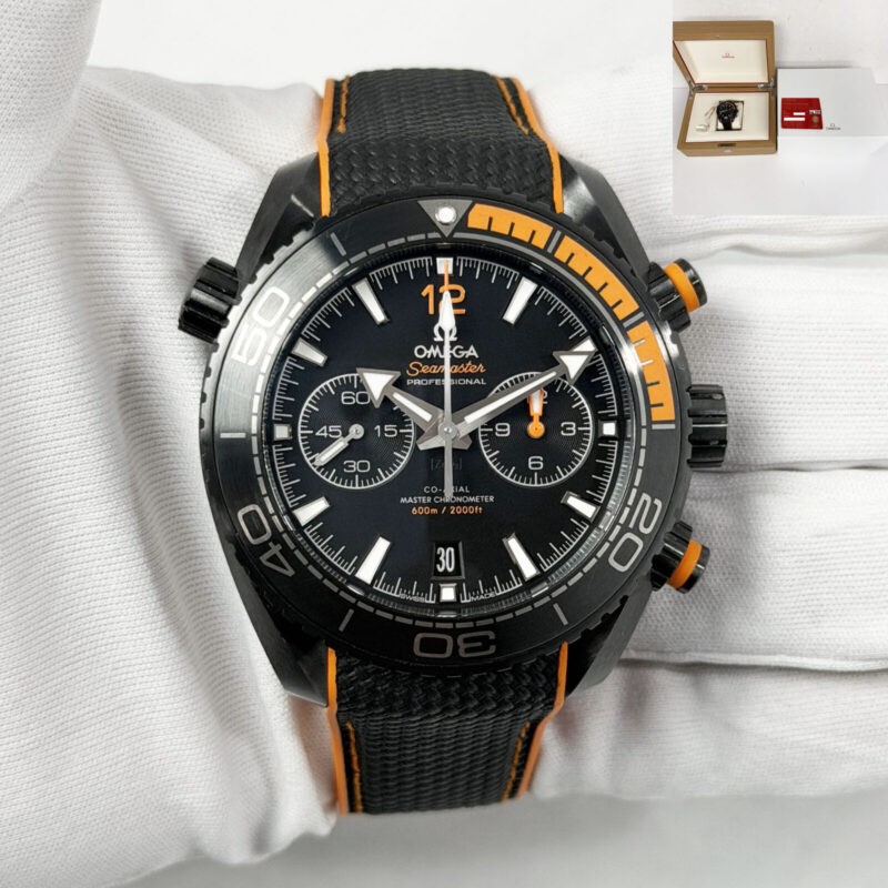 New 2026 Omega Seamaster Planet Ocean 215.92.46.51.01.001 46MM Black Ceramic B/p