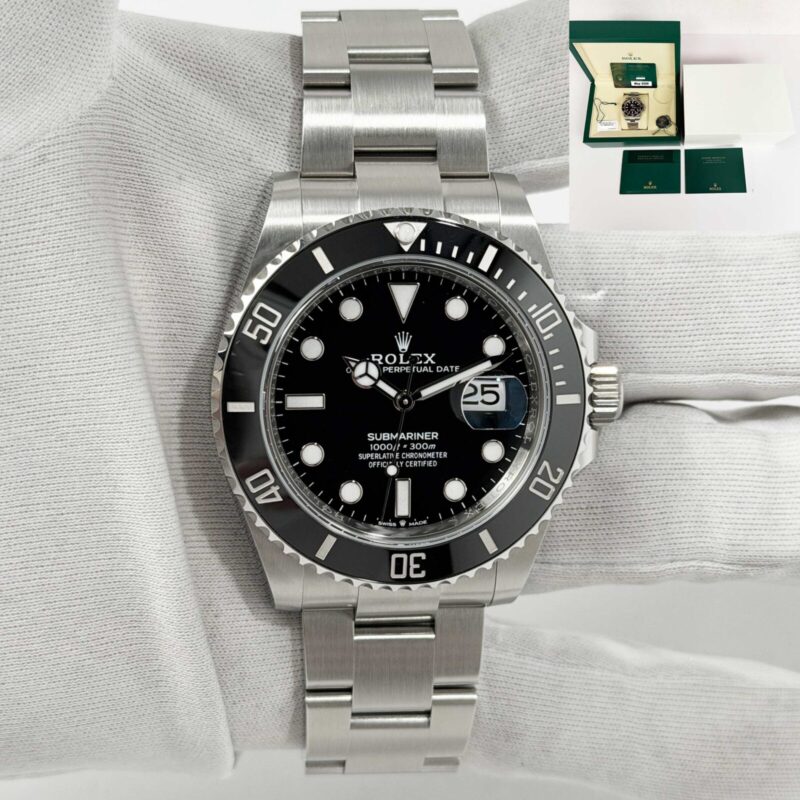New 2026 Rolex Submariner Date 126610LN 41MM Black Oyster Steel B/p Engraved