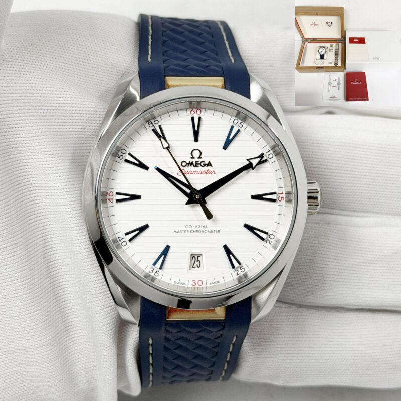 Omega Seamaster Aqua Terra Ryder Cup 220.12.41.21.02.004 41MM Silver Steel B/p