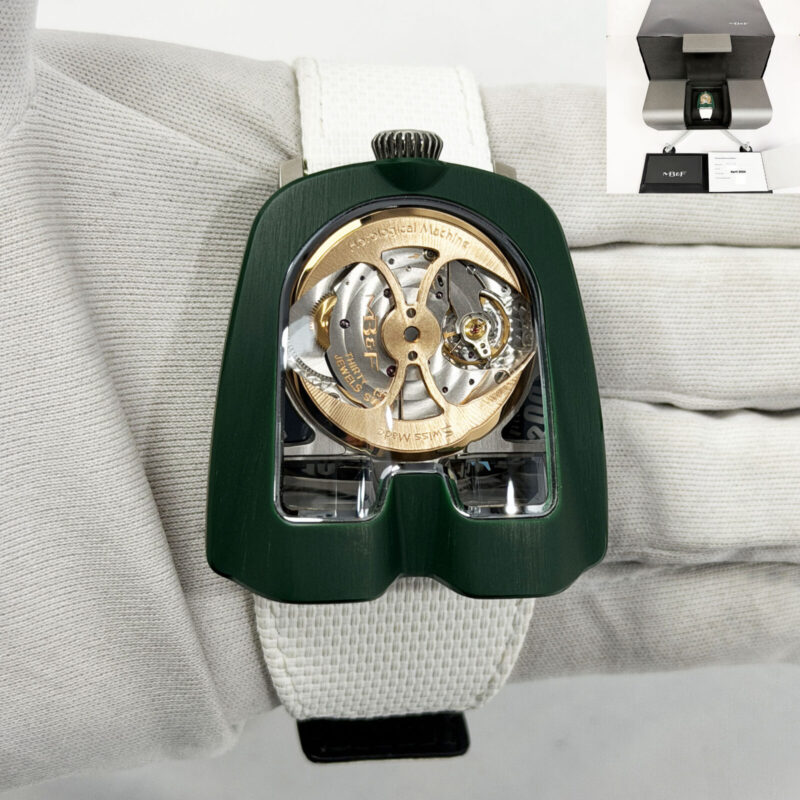 2024 Mb&f Horological Machine HM8 Mark 2 82-Tl-G 41.5MM Skeleton Titanium B/p