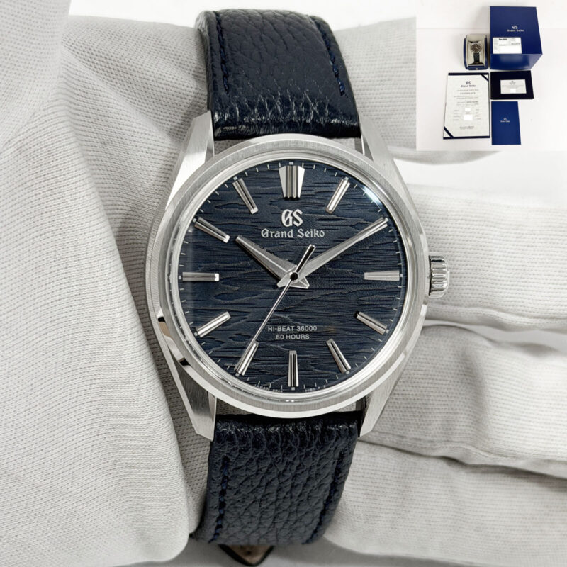 Lnib 2025 Grand Seiko Evolution 9 Collection Moonlit Birch SLGW007 38MM Blue B/p